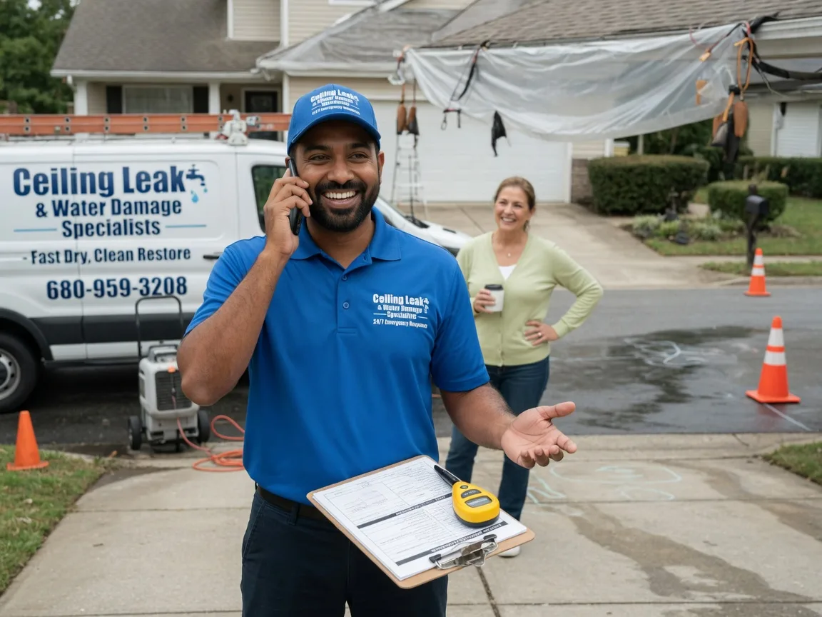 Ceiling Leak Cleanup Groom, TX FAQs